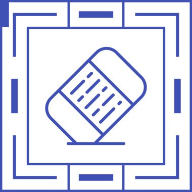 Bir belge simgesinin vektör illüstrasyonu