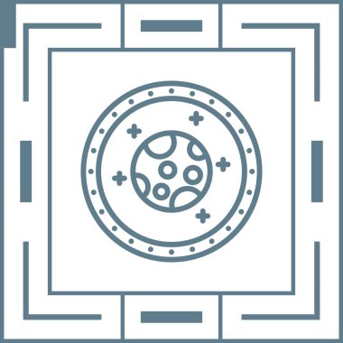 Modern eğitim ikonunun vektör illüstrasyonu