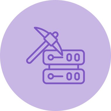 Modern simgenin vektör illüstrasyonu