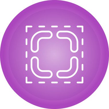 Seo simgesinin vektör illüstrasyonu