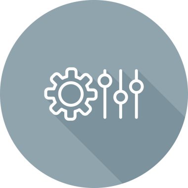 Simge soyut arkaplan grubunda izole ediliyor