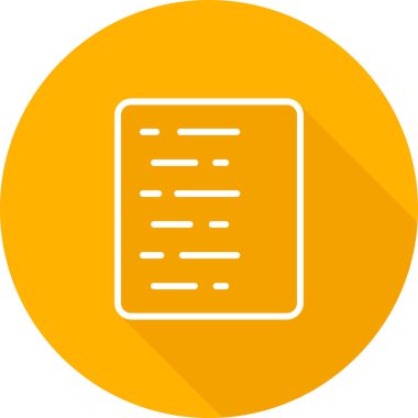 Modern simgenin vektör illüstrasyonu