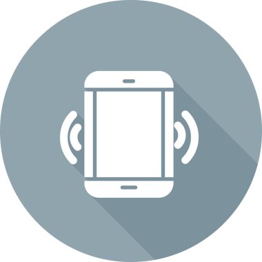 Telefon simgesi vektör illüstrasyonu