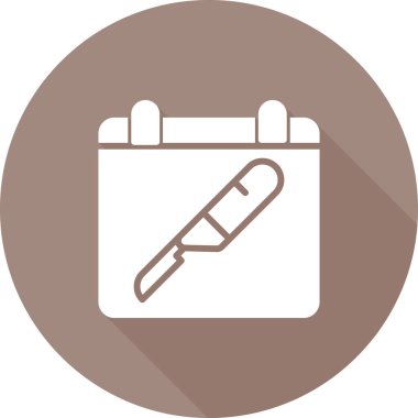 Kalem. Web simgesi basit tasarım