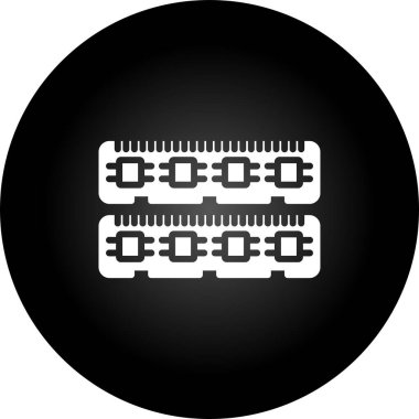 Modern b 'nin vektör illüstrasyonu eksik simgesi