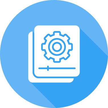 Simgeyi ayarlamanın vektör illüstrasyonu