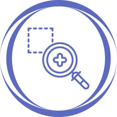 Ara. Web simgesi basit illüstrasyon