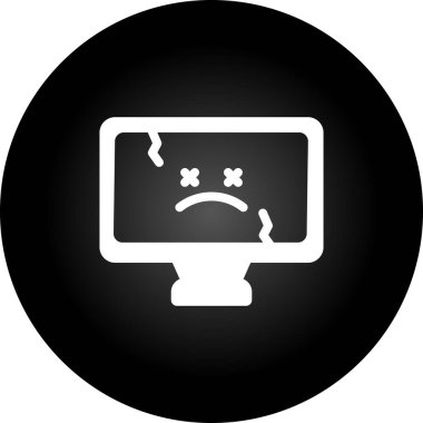 Bilgisayar web simge vektör çizim