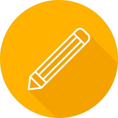 Kalem. Web simgesi basit tasarım