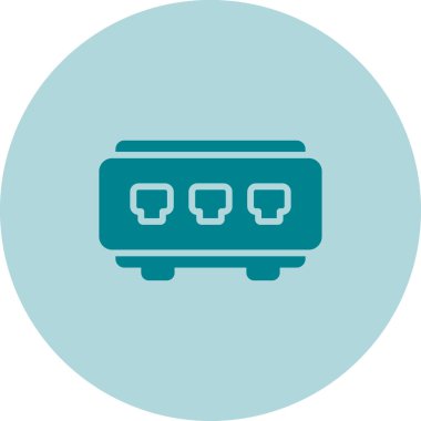 bus simgesi vektör illüstrasyonu