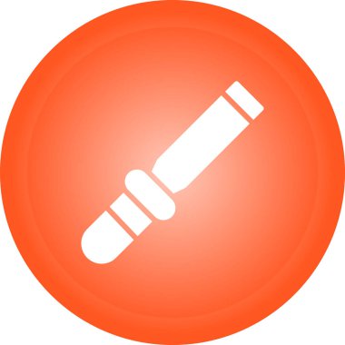 Beyzbol sopası simgesi, basit stil