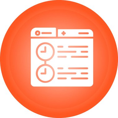 iş simgesi vektör illüstrasyonu