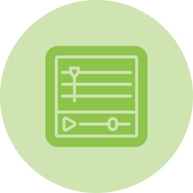 Modern eğitim ikonunun vektör illüstrasyonu