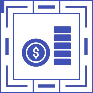 Dolar simgesi, vektör illüstrasyonu