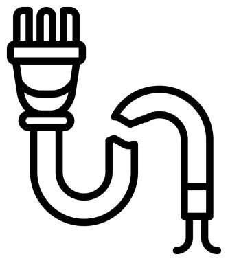 Ampul simgesi, anahat stili