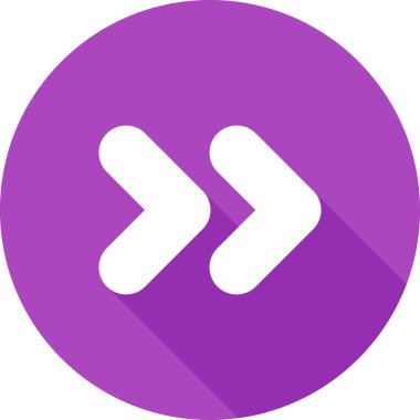 Yön ok yön simgesi düz biçimli