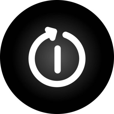 Modern b 'nin vektör illüstrasyonunda müziğin eksik simgesi