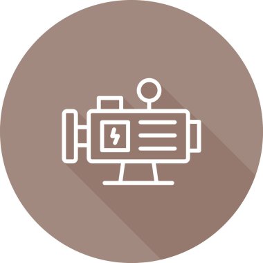 video simgesi vektör illüstrasyonu