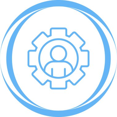 Sikke entegrasyonu yuvarlanmış vektör simgesi