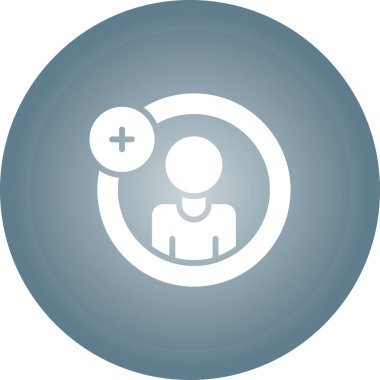 Bir doktor simgesinin vektör çizimi