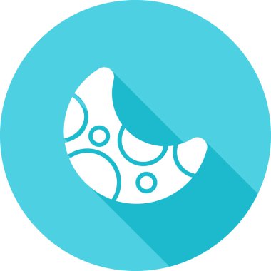 Yumurta renkli vektör simgesi