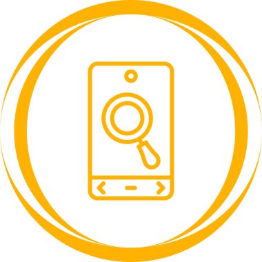 mobil simge vektör illüstrasyonu