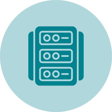 Seo simgesinin vektör illüstrasyonu