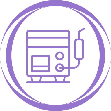 Modern b 'nin vektör illüstrasyonu eksik simgesi