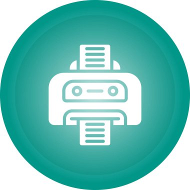 Benzersiz Radyo Vektörü Kabartma Simgesi