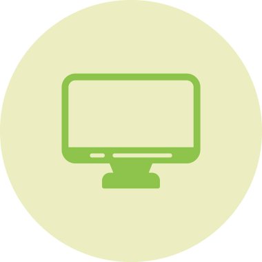 bilgisayar ekranı vektör simgesi modern tasarım