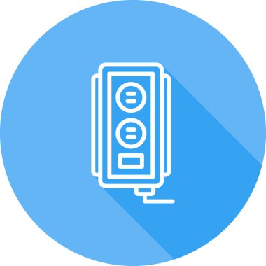 Seo simgesinin vektör illüstrasyonu