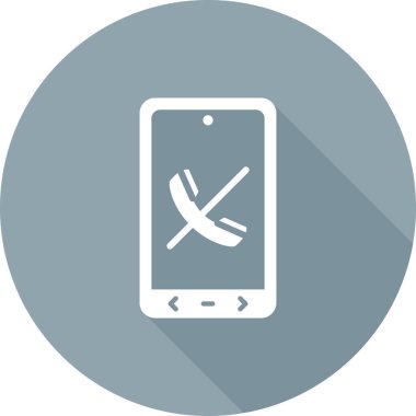 akıllı telefon simgesi vektör illüstrasyonu