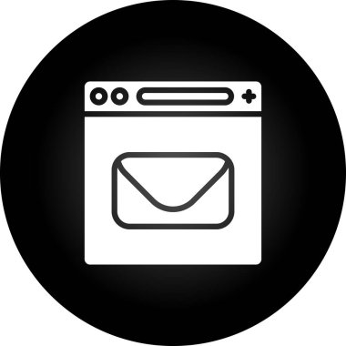 Beyaz arkaplanda vektör simgesi izole edildi