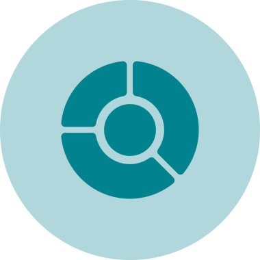 Seo simgesinin vektör illüstrasyonu