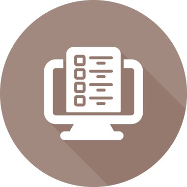 Bilgisayar web simge vektör çizim