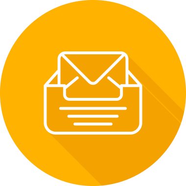 e-posta zarfının rozet simgesi - ecommerce kategorisi