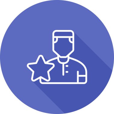 yıldız simgesi, vektör çizimi