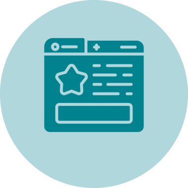 Kişisel ve ticari kullanım için tarayıcı vektör simgesi simgesi çizimi..