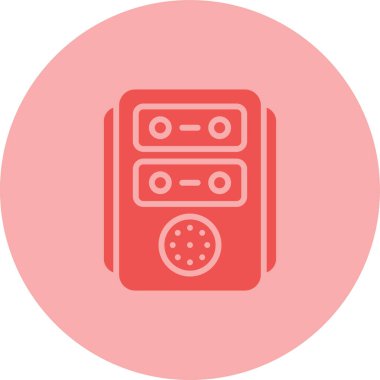 radyo simgesi vektör illüstrasyonu