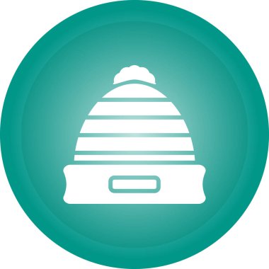 Tapınağın eşsiz vektör simgesi