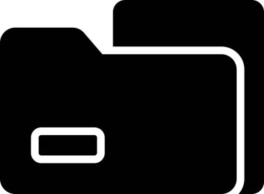 Dosya. Web simgesi basit illüstrasyon