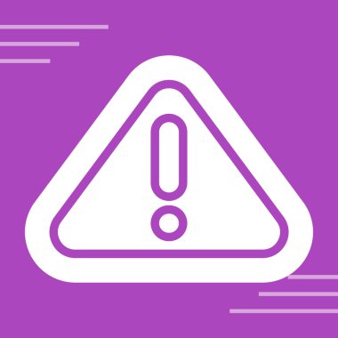 Ünlem işareti. uyarı simgesi. tehlike sembolü.