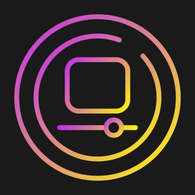 Beyaz arkaplanda taslak simgesi izole edildi. vektör