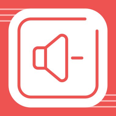 ses simgesi vektör illüstrasyonu