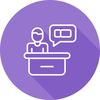 İş adamı. Web simgesi