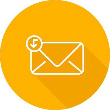 e-posta simgesi doldurulmuş - taslak biçimi