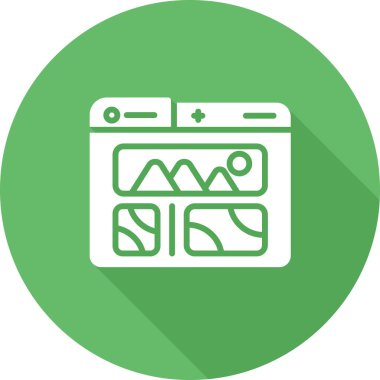 Gıda simgesinin vektör illüstrasyonu