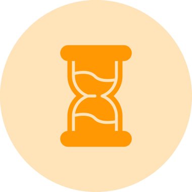 Saat. Web simgesi basit illüstrasyon