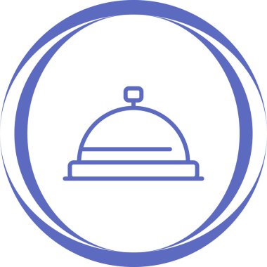 Restoran web simgesi vektör illüstrasyonu