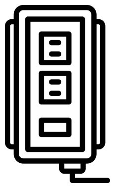 Belge. Web simgesi basit tasarım